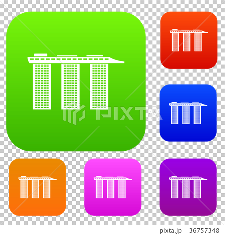Marina Bay Sands Hotel, Singapore set collection 36757348