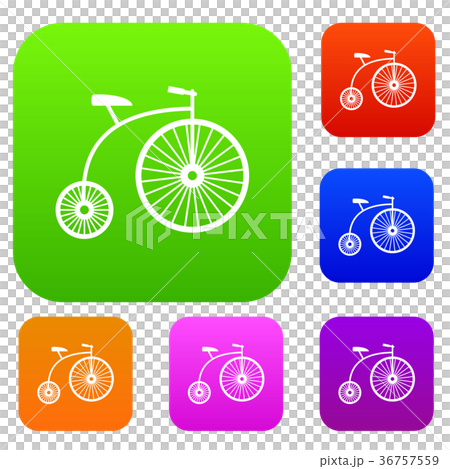 Penny-farthing set collection 36757559