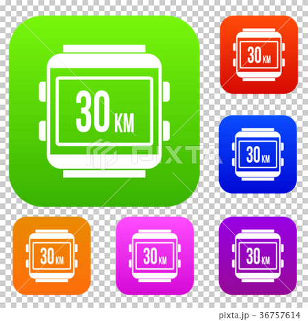 Speedometer bike set collection 36757614