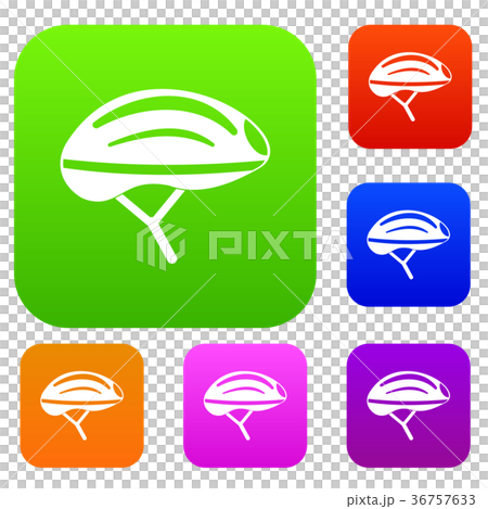Bicycle helmet set collection Bicycle helmet set collection 36757633