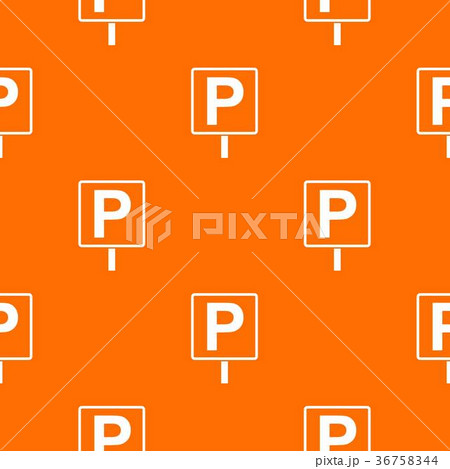 Parking sign pattern seamless Parking sign pattern seamless 36758344