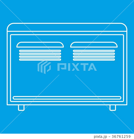 Convector heater icon, outline style Convector heater icon, outline style 36761259