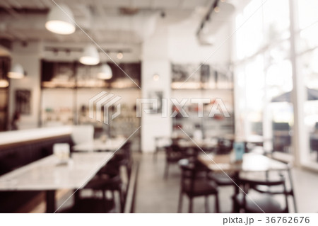 Abstract blur and defocused restaurant interior Abstract blur and defocused restaurant interior 36762676