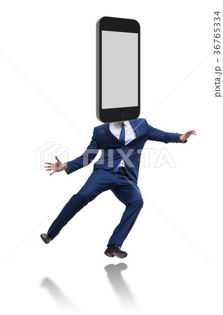 Mobile phone zombie under the influence of Mobile phone zombie under the influence of 36765334