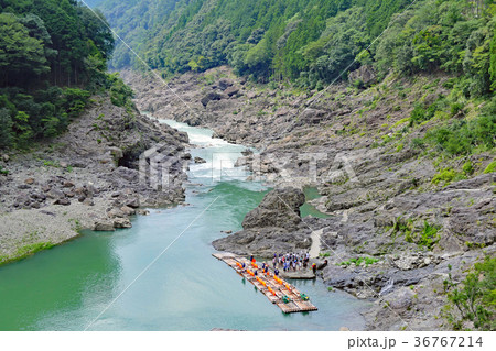 【北山村 筏下り】 和歌山県東牟婁郡北山村 36767214