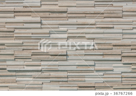 Pattern of Modern Slate stone Brick Wall Surfaced 36767266