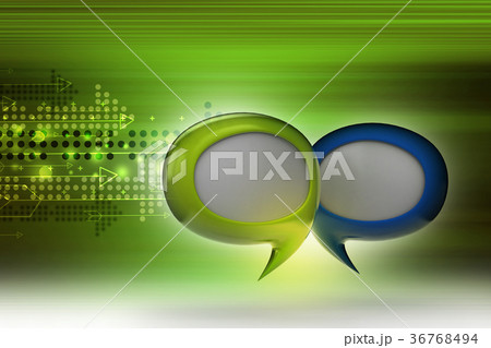 Speech bubbles 36768494
