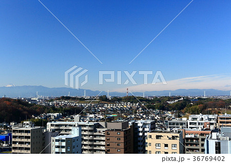 港北ニュータウンの街並み 2/センター北 36769402