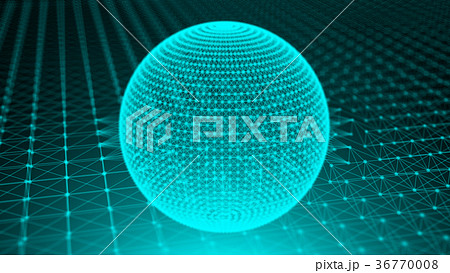 Abstract connection dots. Technology background 36770008