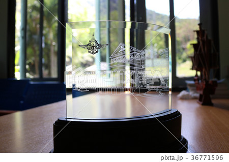 Souvenirs in the office. 36771596