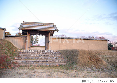 鉢形城跡　三の曲輪跡　鉢形城公園　 36772165