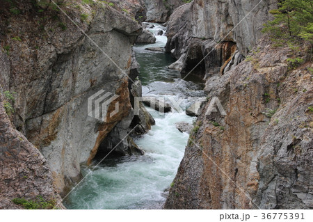 龍王峡・むささび橋から望む青龍峡 龍王峡・むささび橋から望む青龍峡 36775391