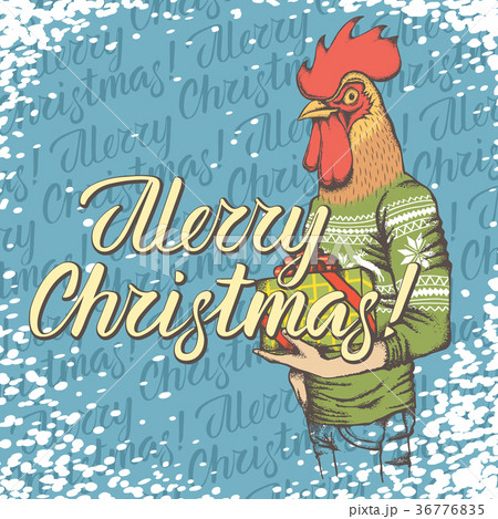 Rooster vector illustration 36776835