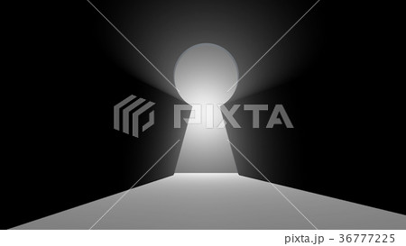 Abstract background with keyhole Abstract background with keyhole 36777225