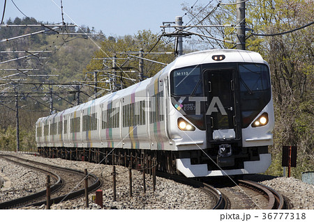 中央線特急あずさ号：E257系9両 36777318