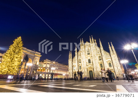 ミラノ　ドゥオーモ広場 36779071