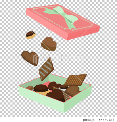 Valentine's Chocolate Illustration Valentine's Chocolate Illustration 36779581