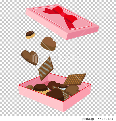 Valentine's Chocolate Illustration Valentine's Chocolate Illustration 36779583