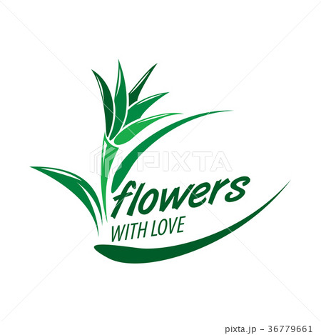 flower vector logo 36779661