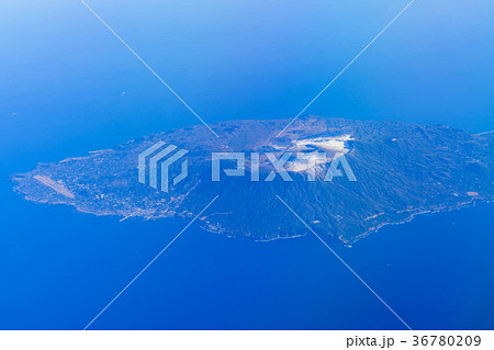 伊豆大島 空撮 伊豆大島 空撮 36780209