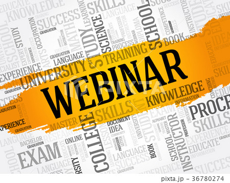 WEBINAR word cloud collage WEBINAR word cloud collage 36780274