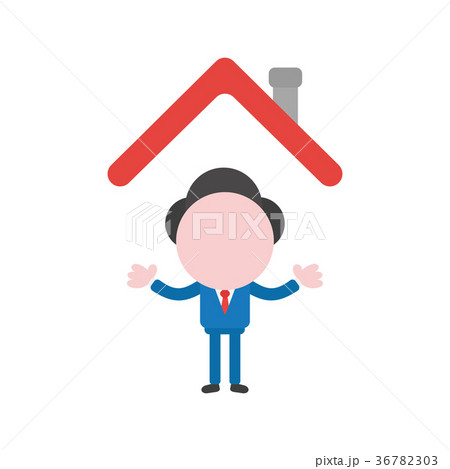 Vector faceless businessman character 36782303