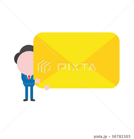 Vector faceless businessman character 36782305