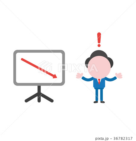 Vector faceless businessman character Vector faceless businessman character 36782317