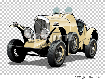 Cartoon retro car 36782375