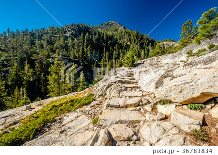 Mountain at Lake Tahoe in California 36783834