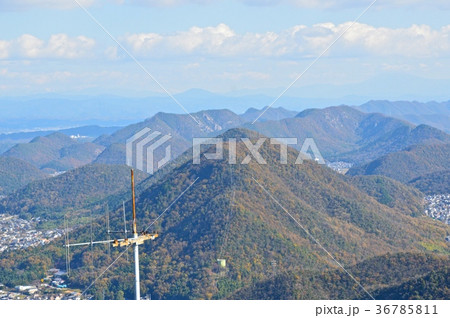 金華山からの眺望(岐阜県岐阜市) 金華山からの眺望(岐阜県岐阜市) 36785811