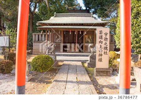 箭弓稲荷神社 埼玉県東松山市の写真素材