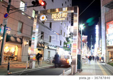 仙台市国分町　夜景2 36787840