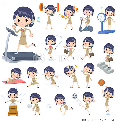 Call center woman_Sports & exercise Call center woman_Sports & exercise 36791118