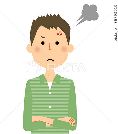 若い男性　パパ　怒る 36793919