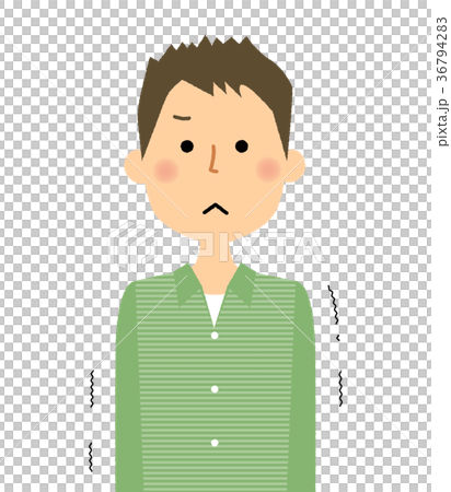 Young man dad disappointed 36794283