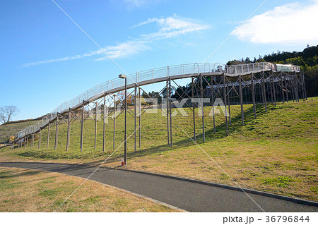 おだわら諏訪の原公園の写真素材