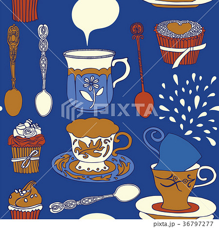 Tea time background.  36797277