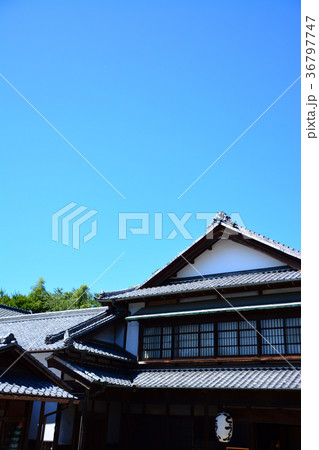 江戸情緒の町並み 36797747