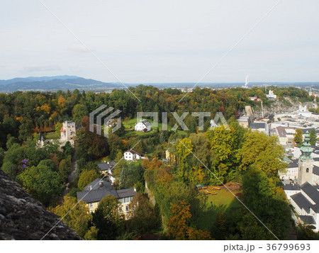 ザルツブルク城からの景色 36799693