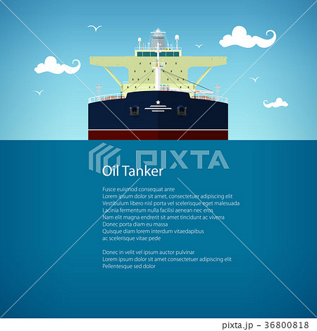 Oil Tanker Poster Brochure Flyer Design 36800818