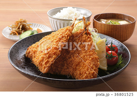 アジフライ定食 36801525