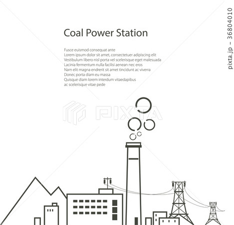 Coal Power Station Flyer Design 36804010
