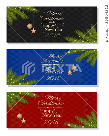 Merry Christmas And Happy New Year 18のイラスト素材