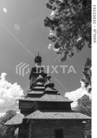 The old wooden church Lemka. The old wooden church Lemka. 36805563