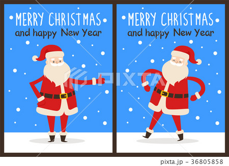 Merry Christmas and Happy New Year Santa Congrats Merry Christmas and Happy New Year Santa Congrats 36805858