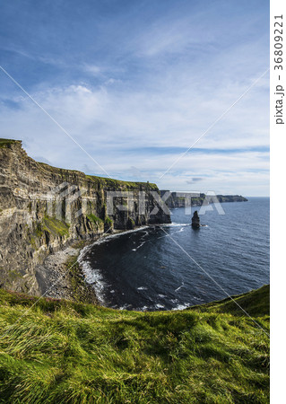 Ireland, Clare County, Landscape of Cliffs of Moher 36809221