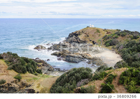 Australia, New South Wales, Landscape of cliff and sea Australia, New South Wales, Landscape of cliff and sea 36809266