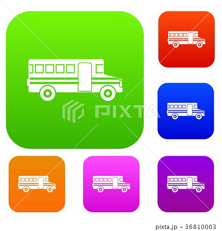 School bus set collection 36810003