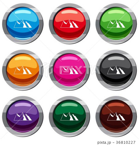 Mountains set 9 collection 36810227